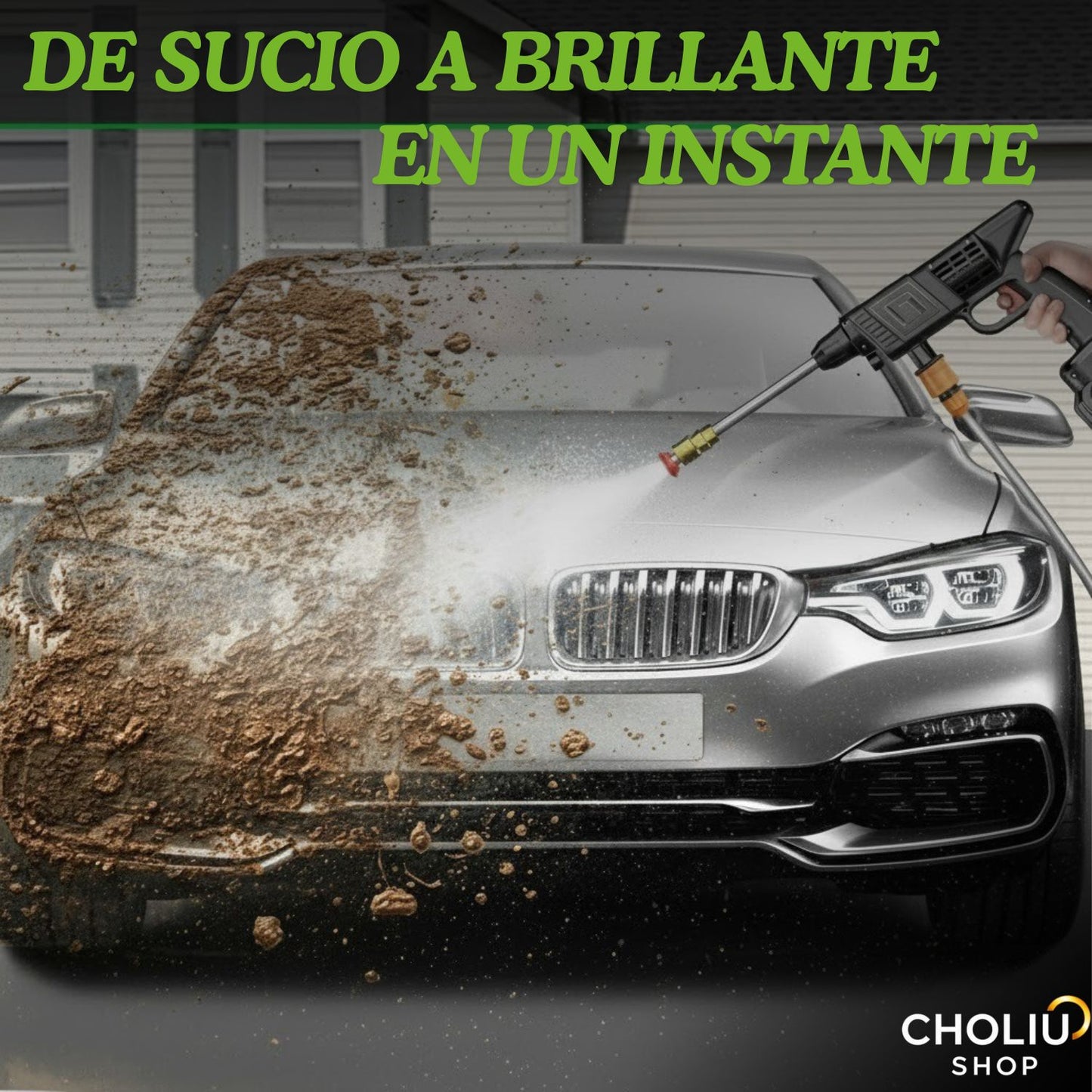 Hidrolavadora Recargable Inalámbrica 96v Alta Presión